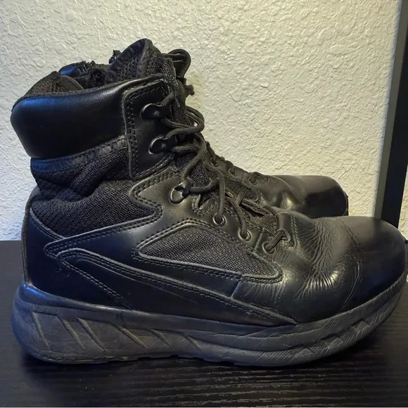 Belleville MAXX6Z Black Leather Nylon Maximalist Tactical Boots Men’s 10.5 R
