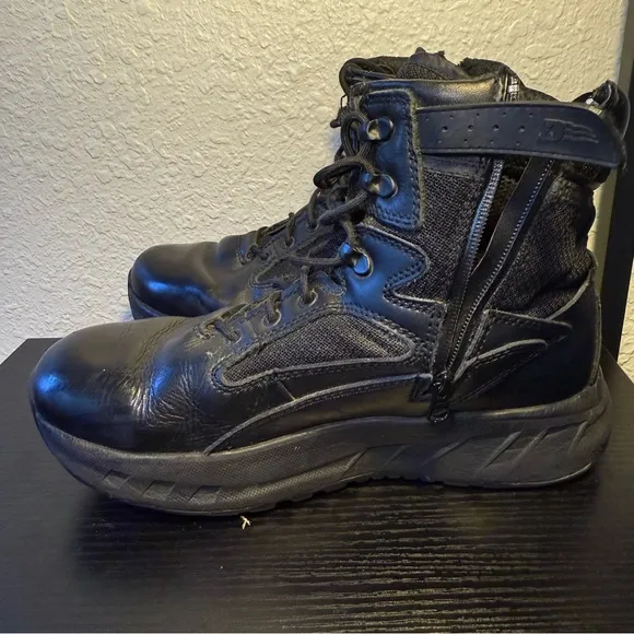 Belleville MAXX6Z Black Leather Nylon Maximalist Tactical Boots Men’s 10.5 R
