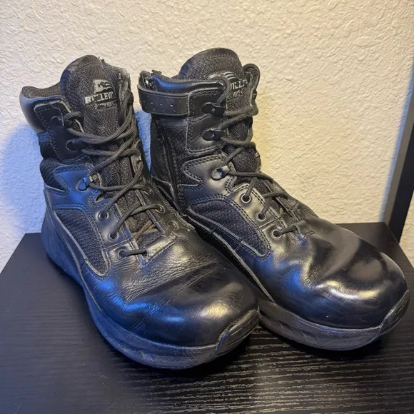 Belleville MAXX6Z Black Leather Nylon Maximalist Tactical Boots Men’s 10.5 R