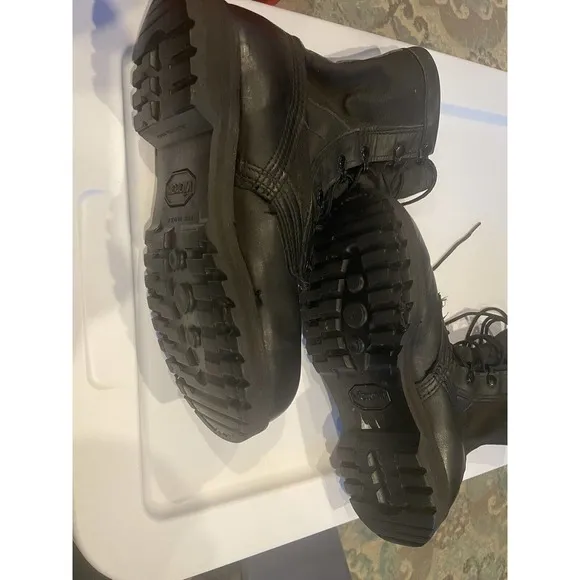 Belleville Mens Military Combat Boots BLACK Sz 5.5 ANSI Z41 PT99 M I/75 C/75