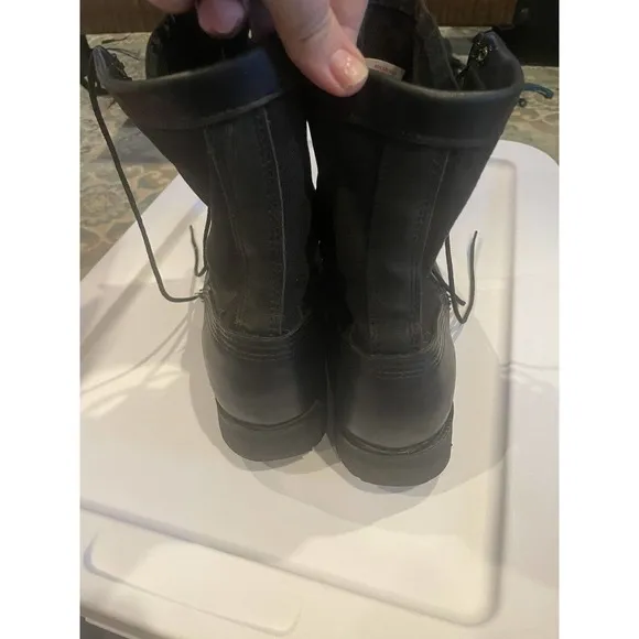 Belleville Mens Military Combat Boots BLACK Sz 5.5 ANSI Z41 PT99 M I/75 C/75