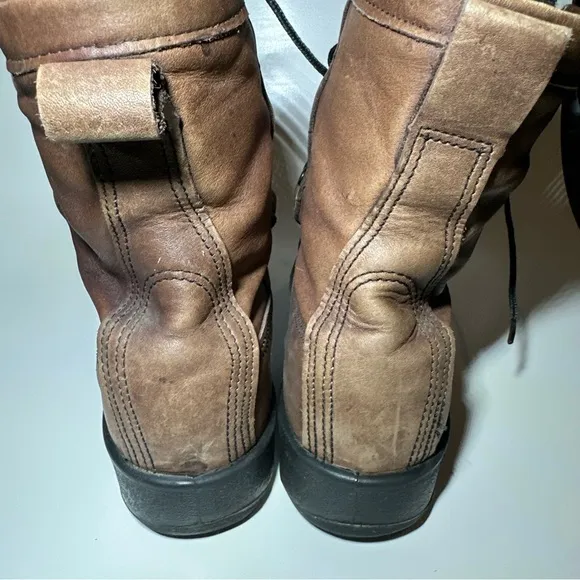 BELLEVILLE Steel Toe Flight Military Boots Brown Men's 7.5 R