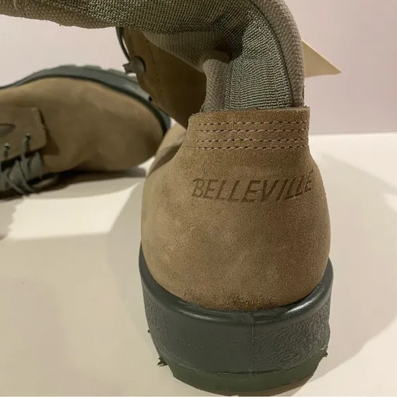 Bellville Boots Men’s 13 1/2W GrayGreen Laced Gore-Tex USAF Combat Military USA