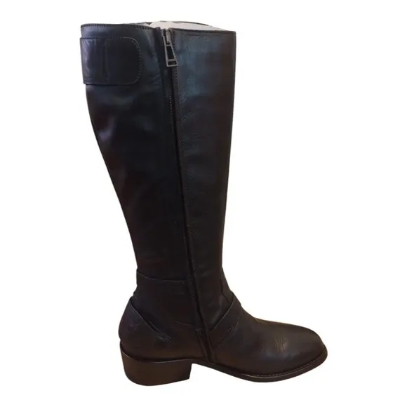 Belstaff Ladies Black Trialmaster Tall Leather‎ Riding Boots