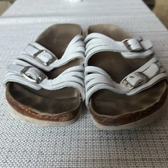 betula by birkenstock grenada sandals shoes slip on slide birko-flor 39 us L9