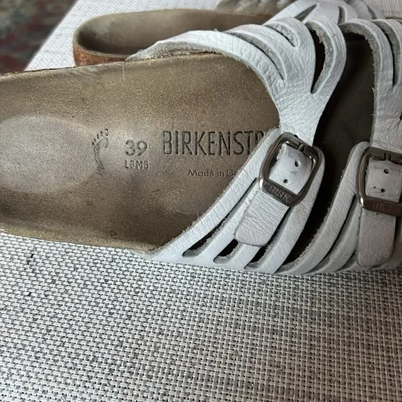 betula by birkenstock grenada sandals shoes slip on slide birko-flor 39 us L9