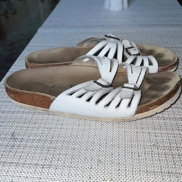 betula by birkenstock grenada sandals shoes slip on slide birko-flor 39 us L9