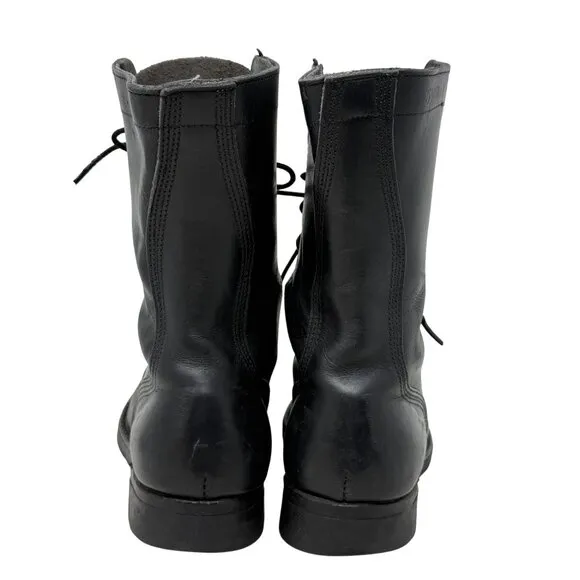 Biltrite ANSI Z41.1-1967/75 Black Vtg Combat Military Boots Steel Toe Size 5.5 R