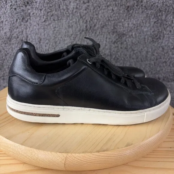 Birkenstock Bend Low Leather Sneaker Mens Size 8.5 Black Casual Shoe EU 42