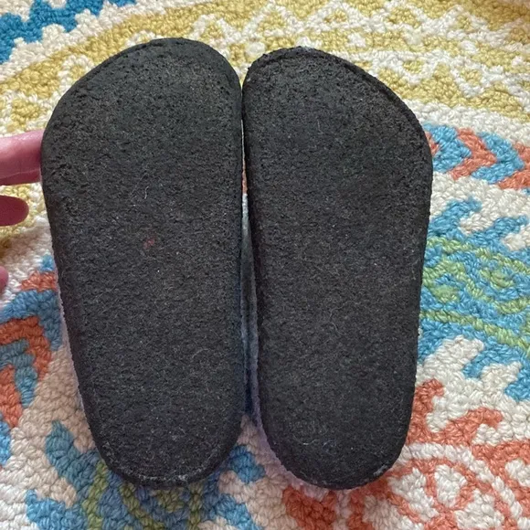 Birkenstock Kids Shearling Wool Slip on Shoes
