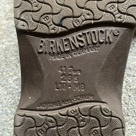Birkenstock Memphis Oxford Shoes L 10 /M 8/EU 41 Brown Leather Lace Up Comfort