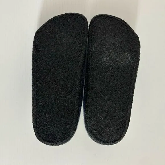 Birkenstock Zermatt Shearling Kids dark blue felt size 2