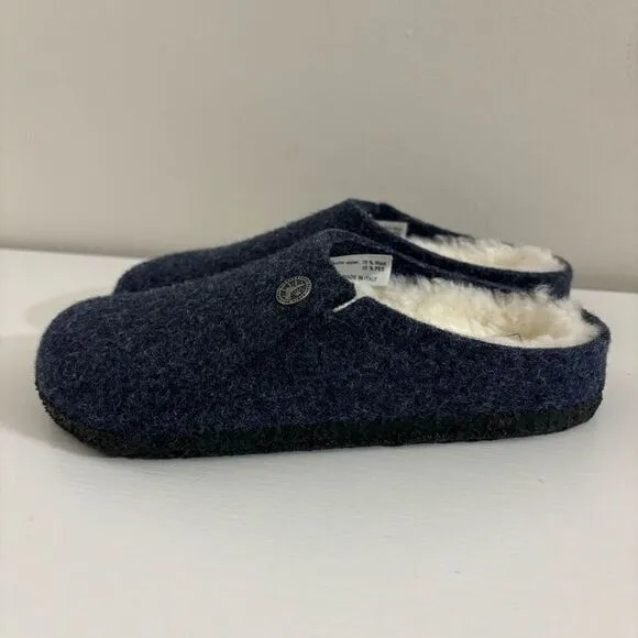 Birkenstock Zermatt Shearling Kids dark blue felt size 2