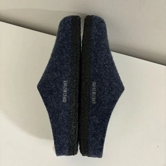 Birkenstock Zermatt Shearling Kids dark blue felt size 2