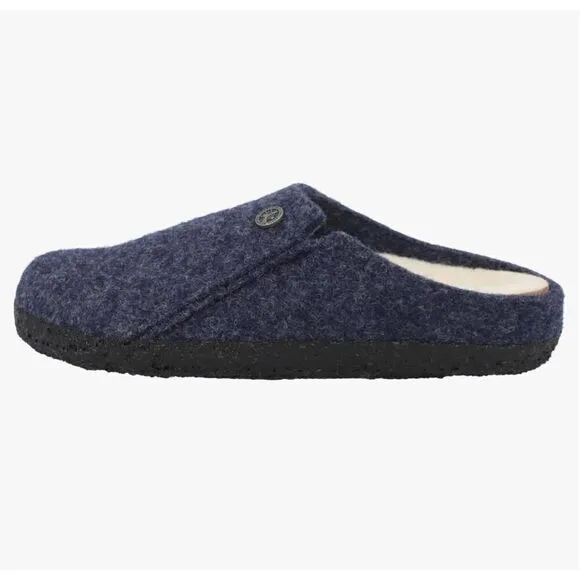 Birkenstock Zermatt Shearling Kids dark blue felt size 2