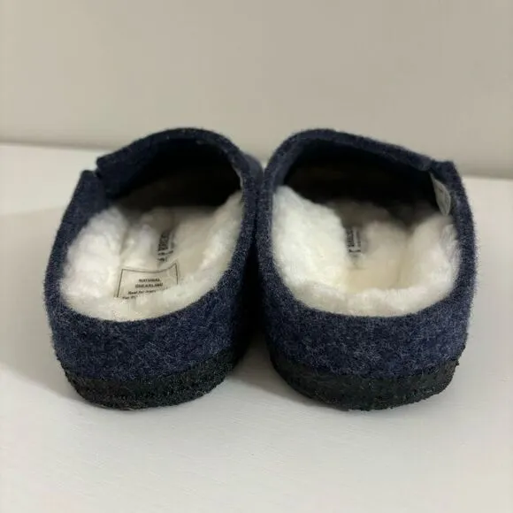 Birkenstock Zermatt Shearling Kids dark blue felt size 2