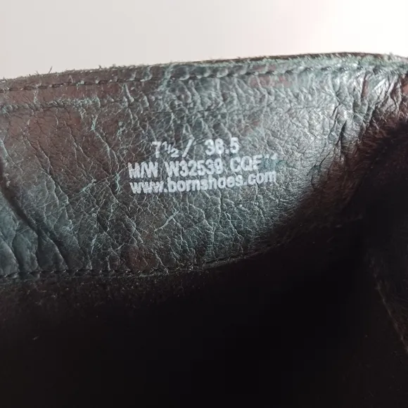 Black Leather Tall Boots Zippered Back
