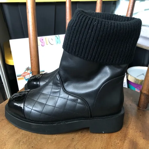 Black Short Boots