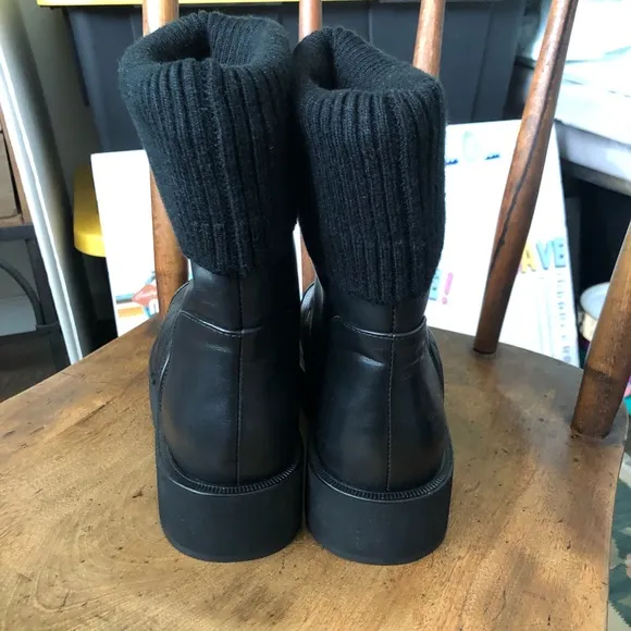 Black Short Boots