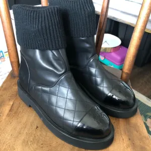 Black Short Boots