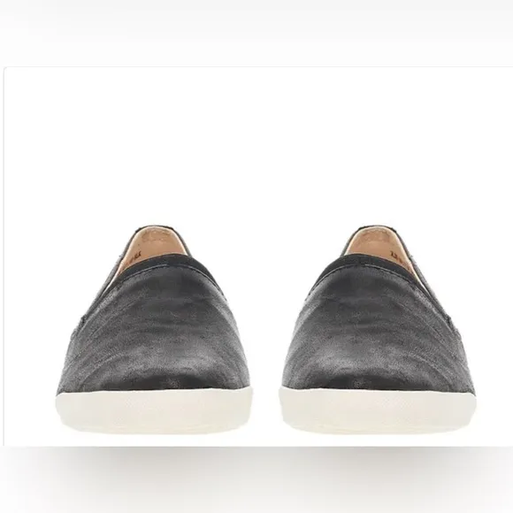 Black Slip-On Women's Shoes