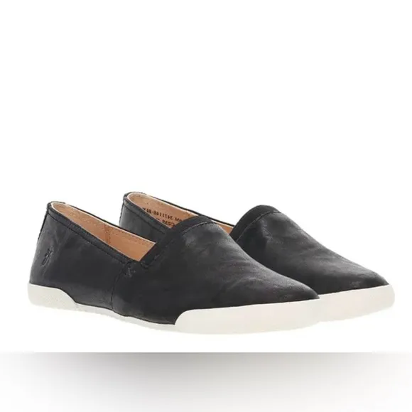 Black Slip-On Women's Shoes