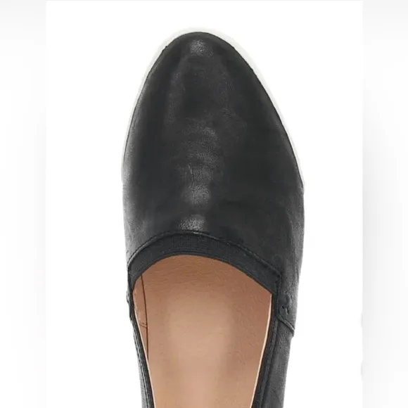 Black Slip-On Women's Shoes