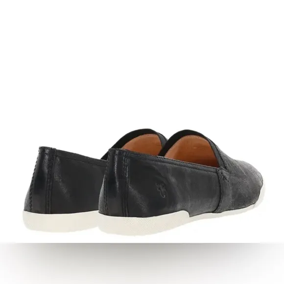 Black Slip-On Women's Shoes