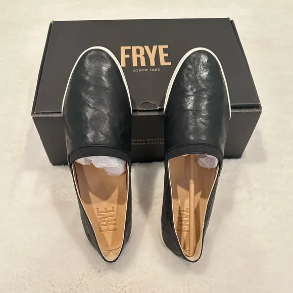 Black Slip-On Women's Shoes
