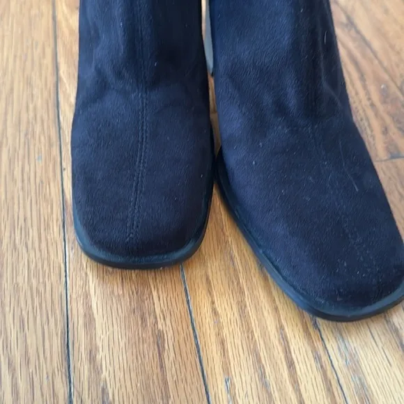 Black tall boots made in Italy 37