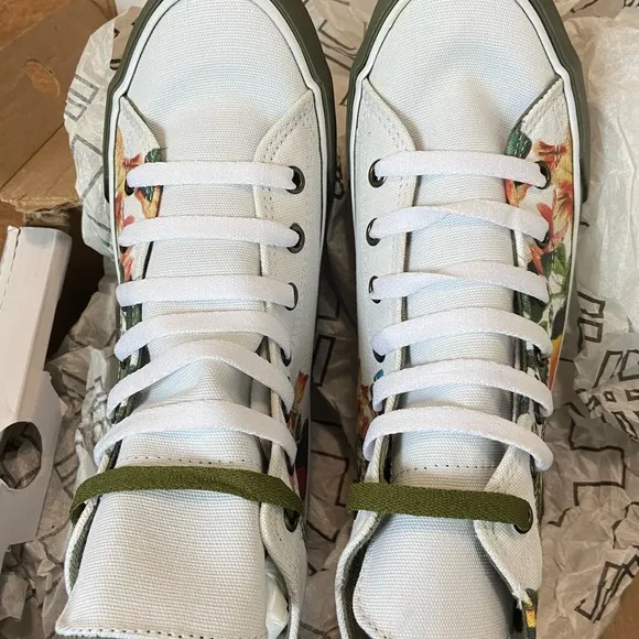 BLANX women'High-Top Limited-Edition Casual Cotton Casual‎ Canvas Classic sz 7