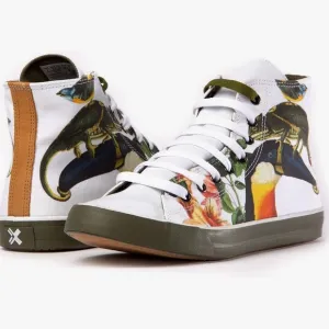 BLANX women'High-Top Limited-Edition Casual Cotton Casual‎ Canvas Classic sz 7