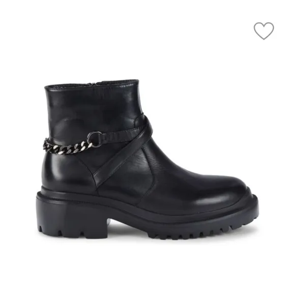 Blondo waterproof black combat boots 6.5