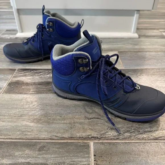 Blue Keen Dry Waterproof Womens Outdoor Hiking Boot Comfort Mid Height 9.5 EUC