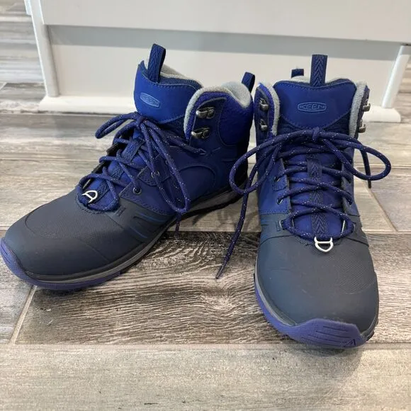 Blue Keen Dry Waterproof Womens Outdoor Hiking Boot Comfort Mid Height 9.5 EUC