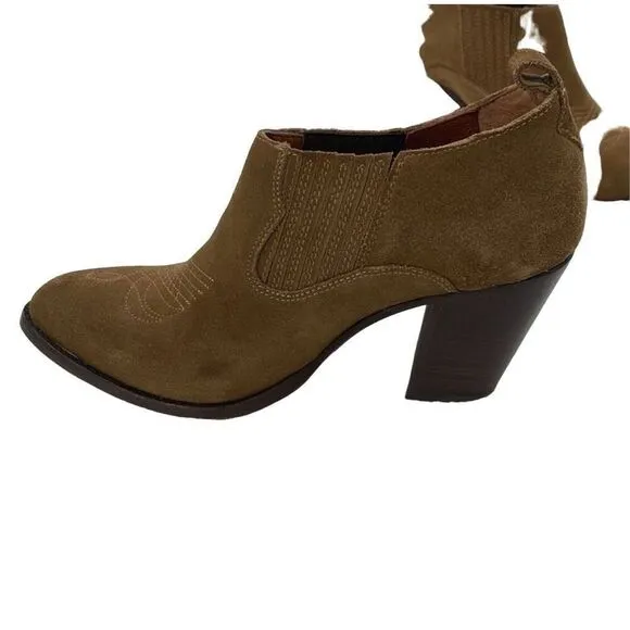 BOGO ‼️ FRYE Ilana Short Leather Suede Boots Shooties