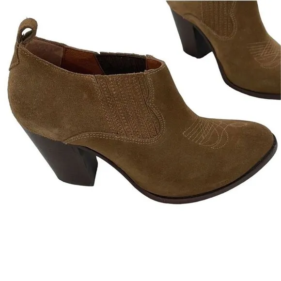 BOGO ‼️ FRYE Ilana Short Leather Suede Boots Shooties