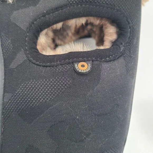 Bogs Arcata Tonal Camo Kid's Winter Boots, Black, K2