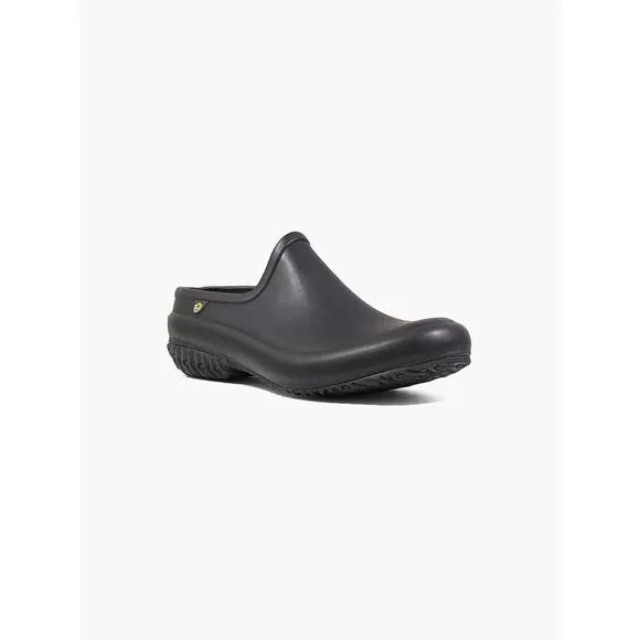 Bogs Patch 72516-001 Clog Women's US 11 Black Waterproof Slip-On Shoes KHD697