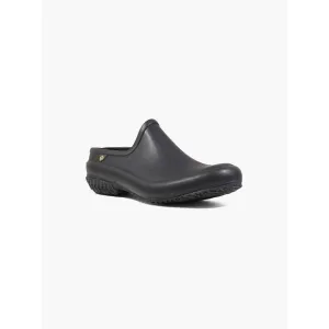 Bogs Patch 72516-001 Clog Women's US 11 Black Waterproof Slip-On Shoes KHD697