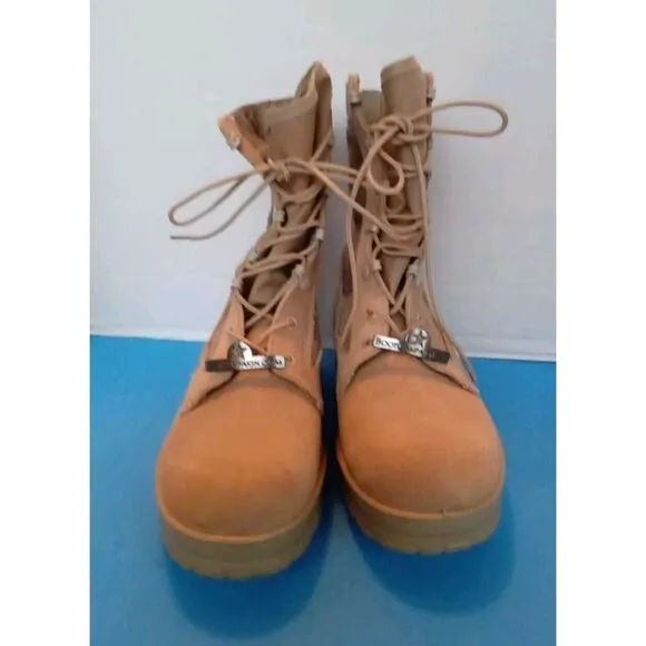 Boot Campaign Tan Combat Boots Military‎ Style Work Boots