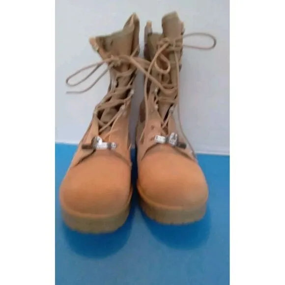 Boot Campaign Tan Combat Boots Military‎ Style Work Boots
