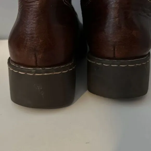 Born Shavano Western Riding Boots 7.5 Women’s Brown Tall