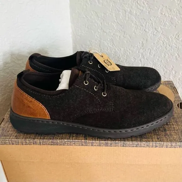 BORN Marcus Lightweight Sneaker, Dress Comfort Shoe, Dark Brown, Size 12, NWT