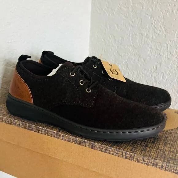 BORN Marcus Lightweight Sneaker, Dress Comfort Shoe, Dark Brown, Size 12, NWT