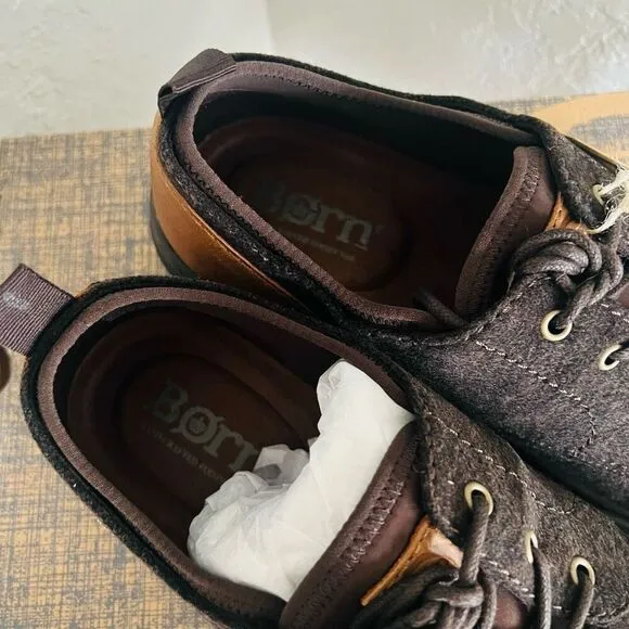 BORN Marcus Lightweight Sneaker, Dress Comfort Shoe, Dark Brown, Size 12, NWT