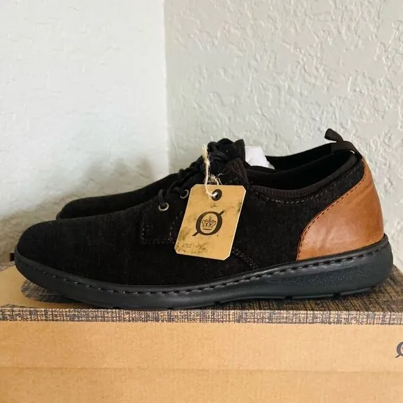 BORN Marcus Lightweight Sneaker, Dress Comfort Shoe, Dark Brown, Size 12, NWT
