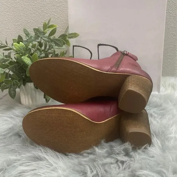 BP Nordstrom Burgundy Boots SIZE 7.5