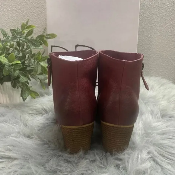 BP Nordstrom Burgundy Boots SIZE 7.5