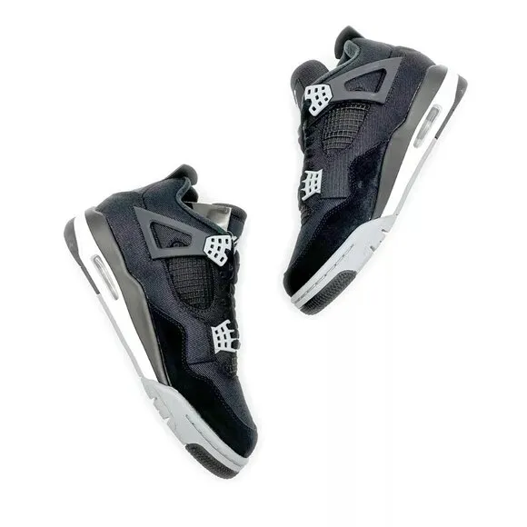 Brand New Black and Light Steel Retro Shoes